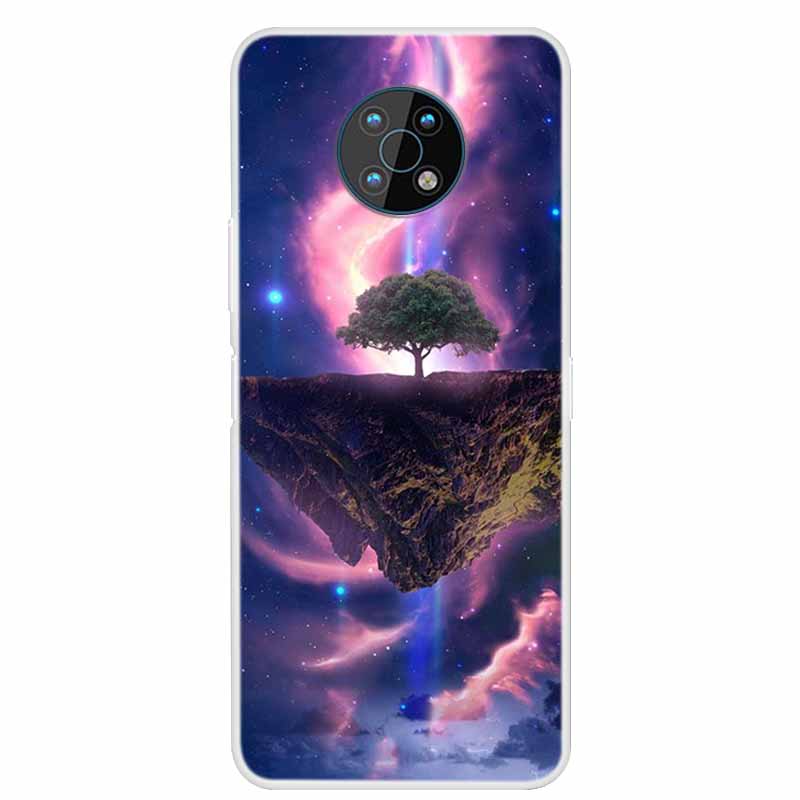 For Nokia G50 Cases G20 G10 G300 Clear Marble Soft Silicone Phone Cases for Nokia G50 5G Back Covers Bumper For NokiaG20 G 50 5G