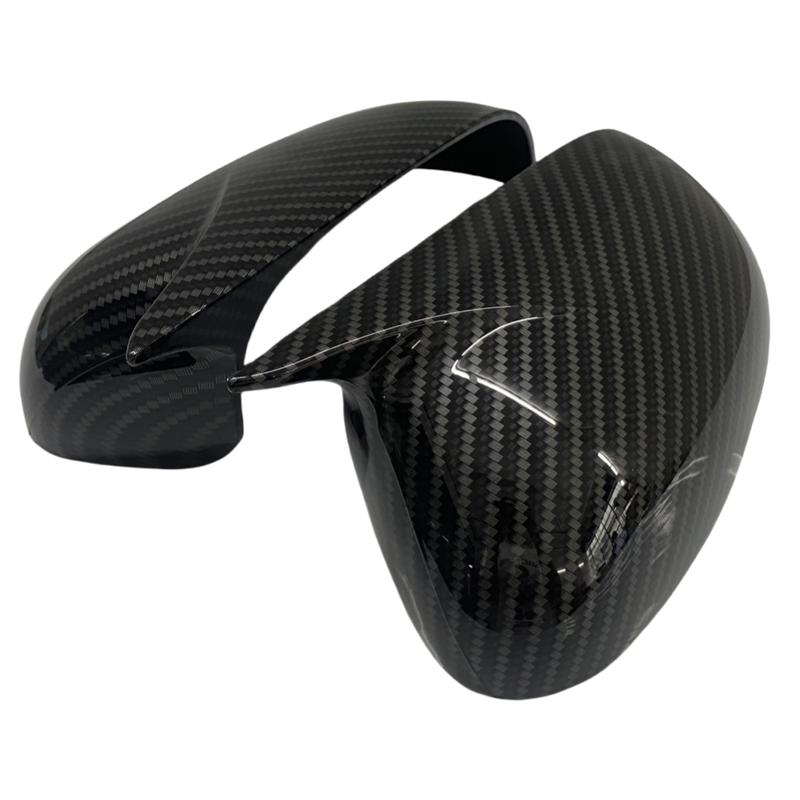 For Kia Picanto 2012-2025 with Light Car Rearview Side Mirror Cover Wing Cap Exterior Door Rear View Case