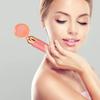 Electric Facial Roller Massager Lifting Firming Shaping Wrinkles Removing Electric Beauty Massager Stick Pink