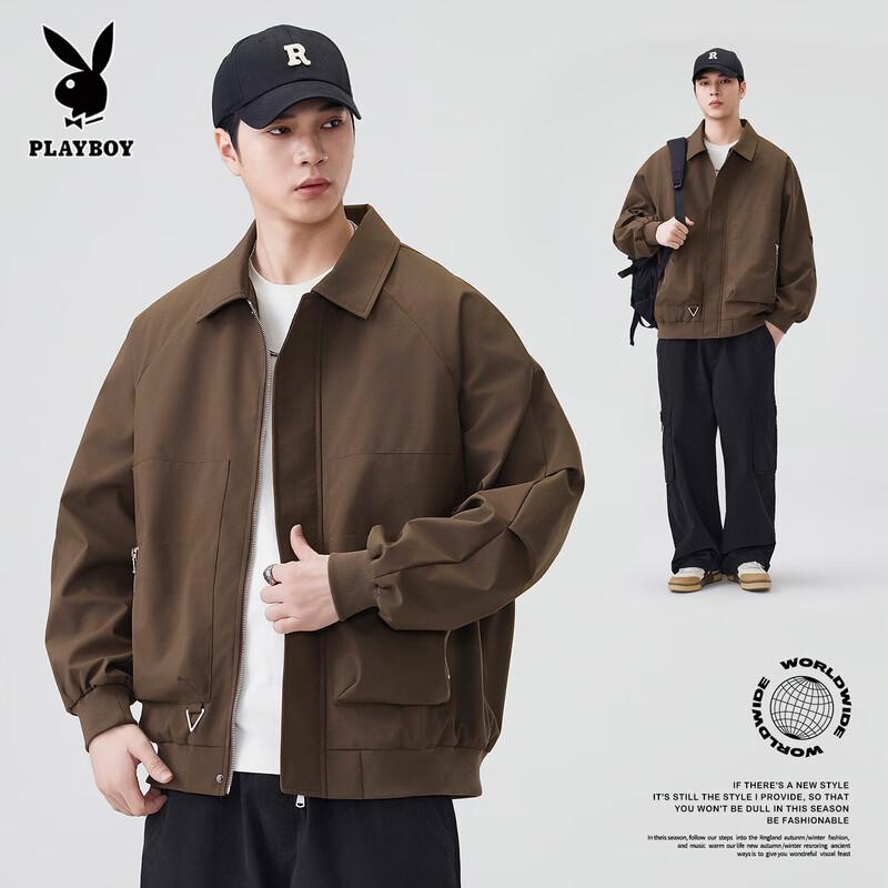 PLAYBOY Men's Casual Workwear Jacket