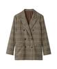 Mira Owen SET UP Jacket 09WFJ245906 CHECK Women's