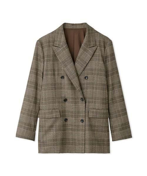 Mira Owen SET UP Jacket 09WFJ245906 CHECK Women's