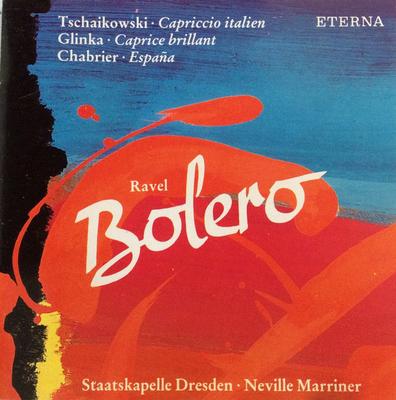 CD MAURICE RAVEL, PYOTR ILYICH TCHAIKO - Bolero, Capriccio Italien, Caprice  329264 ETERNA 1989 Germany Classical Used