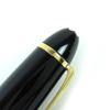 Very Good MONTBLANC Ballpoint Pen Meisterstückle Grand Twist Type Black Gold Used