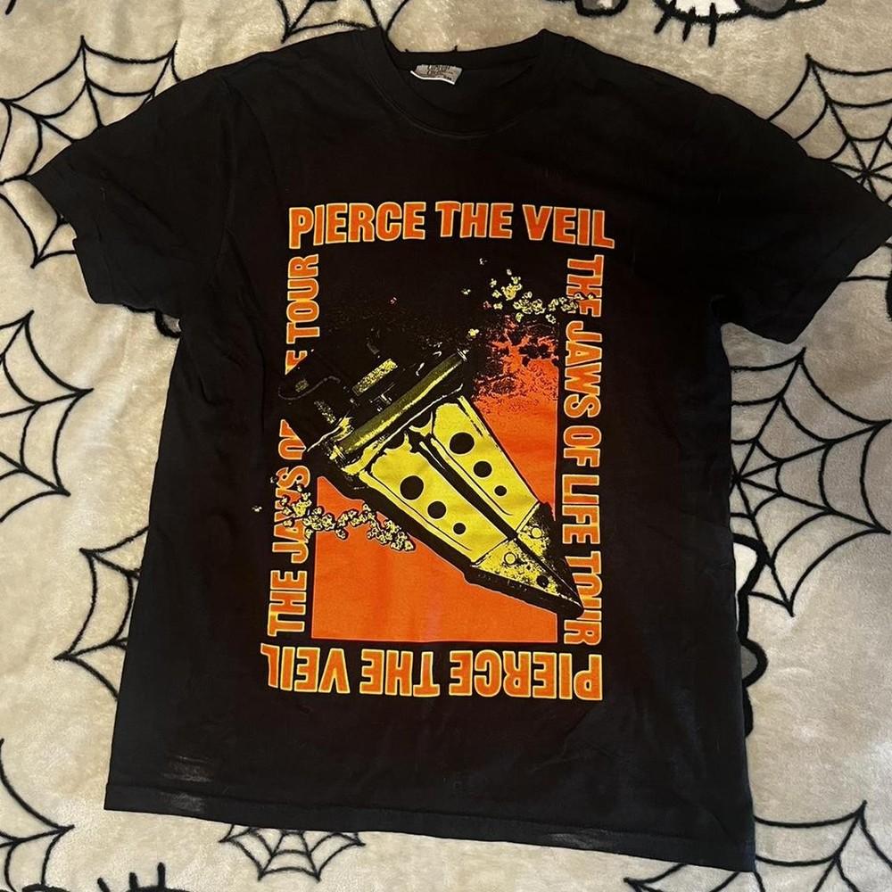 

Pierce the Veil EXCLUSIVE TOUR Black Short Sleeve Unisex Shirt S5XL WA2787 Unisex T-Shirt XXL