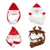 Snowman Santa Claus Female  Hat Christmas Airbag Cap Ears Movable Hat Women Winter Cap