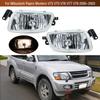 For Mitsubishi Pajero Montero V73 V75 V76 V77 V78 2000 2001 2002 2003 Front Bumper Fog Light Daytime Running Drive Lamp