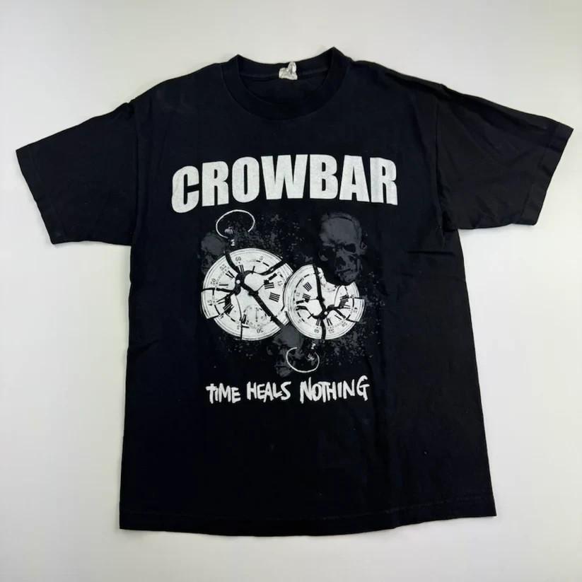 Vtg style CROWBAR rock music tour concert short sleeve black shirt KV38344 Unisex T-Shirt XL