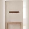 Wall Coat Rack with Folding Hanging Pegs Space-Saving for Entryway, Hallway