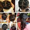 2000 Piece Pack Children's High Elasticity Rubber Band Hair Rope Colored Hair Accessories Girls Ponytail Hairband Gift
