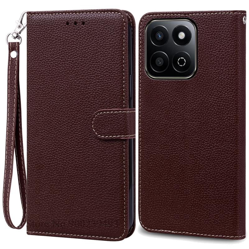 For Honor X7C Case Leather Flip Wallet Cover For Honor X7C Case Phone Covers For Honor X7 C Silicone Cover Coque Fundas Etui