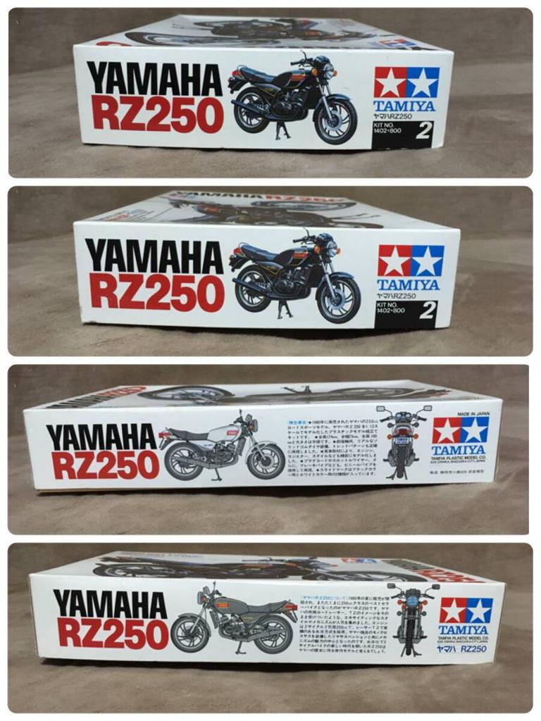 An extremely rare Kojika Tamiya Motorcycle Series !! product!!Kojika TamiyaYamaha RZ2501/12 NO.2/KIT NO.1402