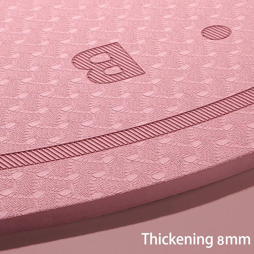 8mm podložka na jógu švihadlo s tichým hlukem podlaha Tpe švihadlo na podlaze vybavení pro cvičení