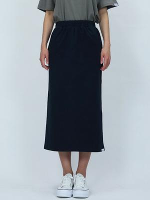 Code Iam Milano Stretch H-Line Long Skirt Navy