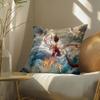 Newnezhaaobingstuffed Pillow Case Pillowcase, Double-Sided Printed, Sofa Cushion, Bedroom Headboard