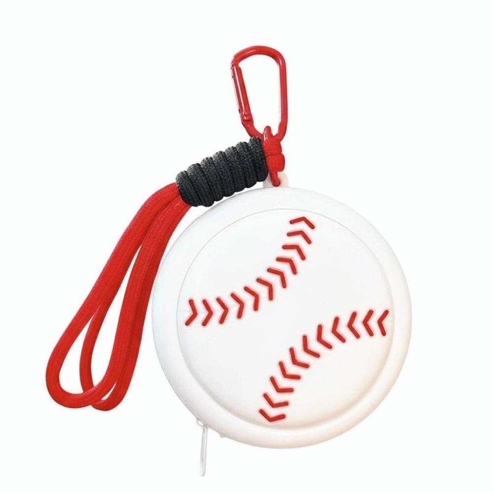 Waterproof Ball Shaped Coin Purse Sporty Storage Bag Cartoon Headphone Pouch  Sports Accessory