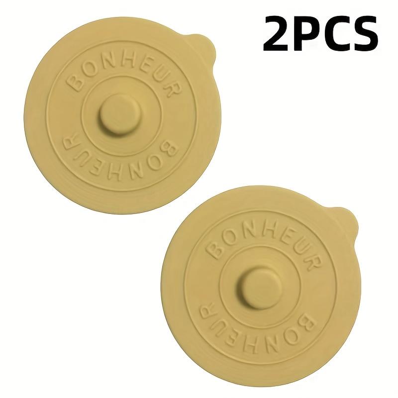 

2pcs Silicone Cup Lid Multicolour Creative Simple Color Dustproof Mug Ceramic Suitable For Various Cups