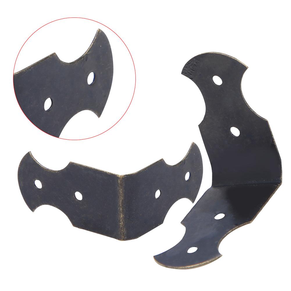 50PCS Wooden Case Corner  or Jewelry Box   Cover Guard Bronze   Corner
