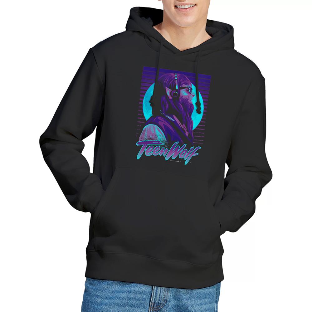 Teen Wolf Unisex Adult Headphones Pullover Hoodie