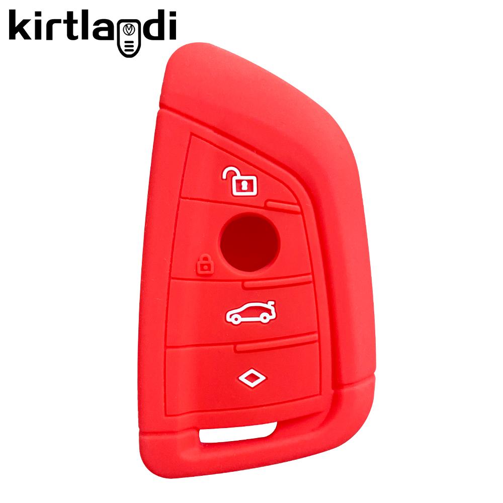 Silicone Remote Cover Key Case Protector for BMW G30 G05 X5 F15 X6 F16 7 Series G11 X1 F48 F39 X4 X3 F40 2021 Keyless Shell Fob