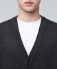 Musinsa Standard Minimalist Cardigan [Charcoal Gray]
