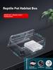 Reptile Terrarium Box Snake Spider Gecko Frog Lizard Turtle Insect Breeding Case Pet Supplies Habitat Tank