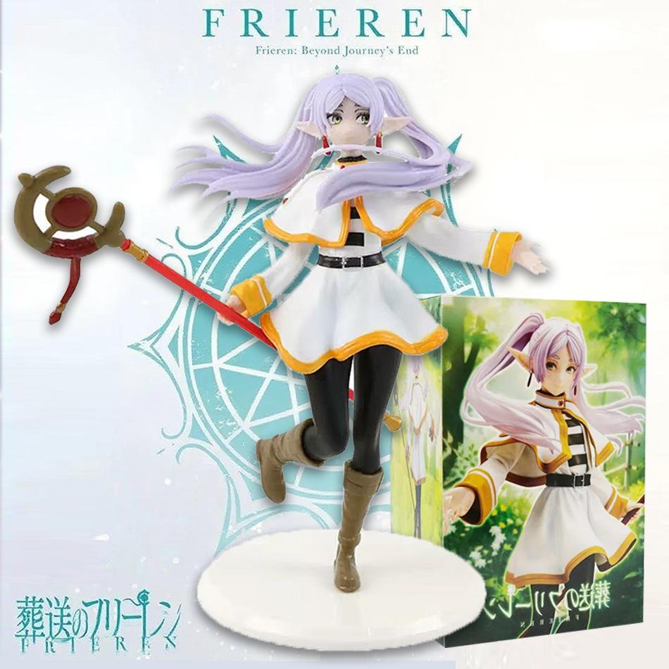 19cm Frieren: Beyond Journey's End Frieren Anime Mergaitės Figūrėlė Frieren Veiksmo Figūrėlė Sousou no Frieren Figūrėlės Modelis Lėlės Žaislai