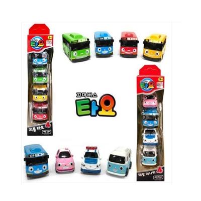 Origin Korea Model - TAYO Little Bus 4 Sets Kami Motor - Metal I