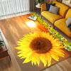 Sunflower Living Room Nonslip Area Rug Soft Carpet For Bedroom Game Playroom Sofa Office Home Decor Doormat Christmas Gift C930904