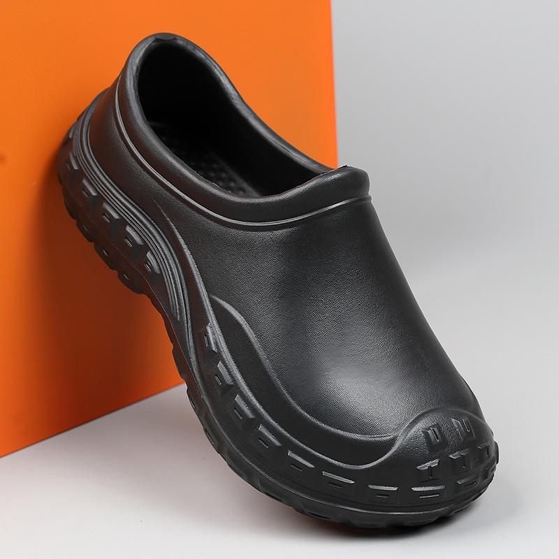 

Мужские Нескользящие Водонепроницаемые Поварские Туфли - Прочные, Модные, Легкие Ботинки для Кухни и Медсестер 39