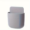 Remote control storage box, air conditioning, wall mounted bedside phone charging storage rack, storage rack without punching