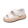 Velcro sandals women's summer wear in 2025 with skirt bag and platform muffin casual beach shoes tide