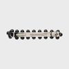 [TOAKNET] Large Wood Ball Clip Hairpin Black