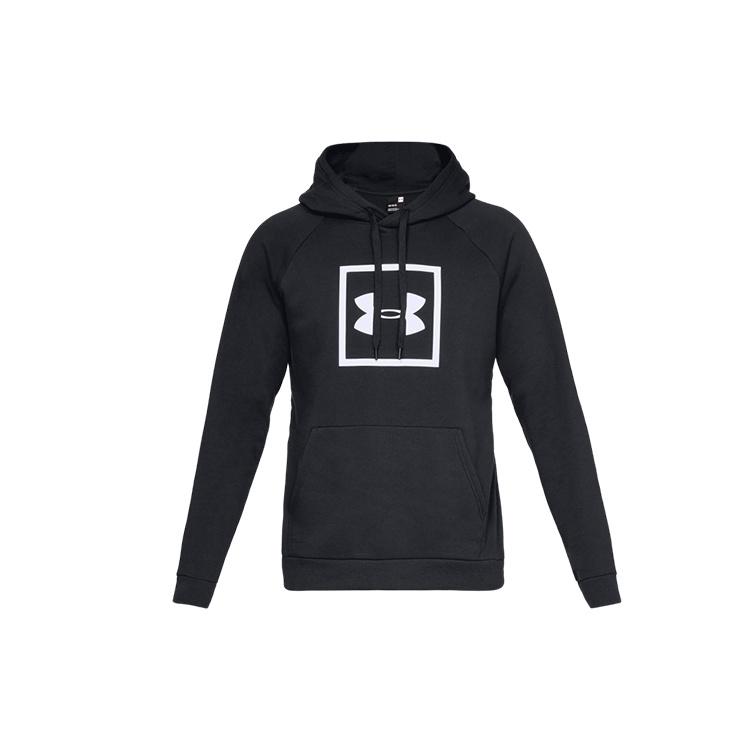Men s Under Armour Rival Fleece Logo Black 1329745-001 L