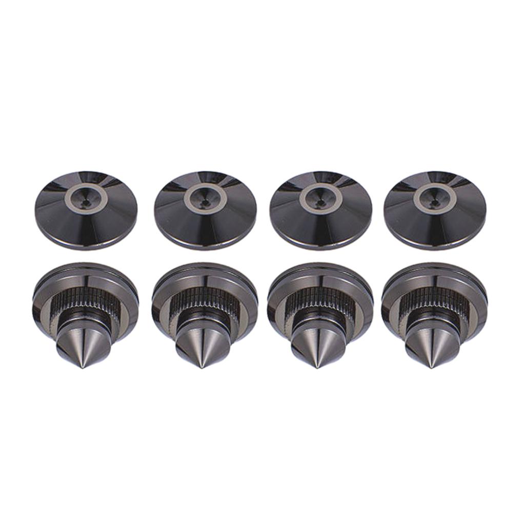 Metal Speaker Foot Pads Speaker Pads Speaker Stand Accessories Optimize Sound Projection Stability for Music System