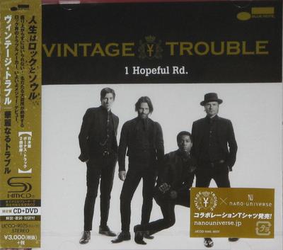 CD VINTAGE TROUBLE - 1 Hopeful Rd. UCCQ9025 Blue Note 2015 Japón Soul/Funk Usado