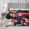My Chemical Romance Band Flannel Blanket Winter  Soft Durable Throw Blanket for Home Decor Novelty Bedspread Sofa Bed Cover