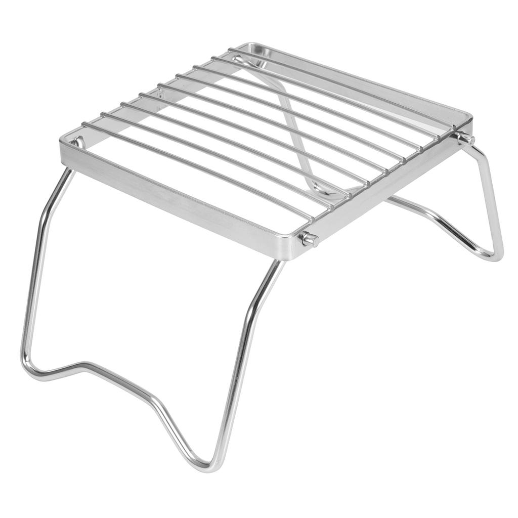 BBQ Grill Rack Mini Folding Portable Stainless Steel BBQ Grill for Outdoor Picknic Party