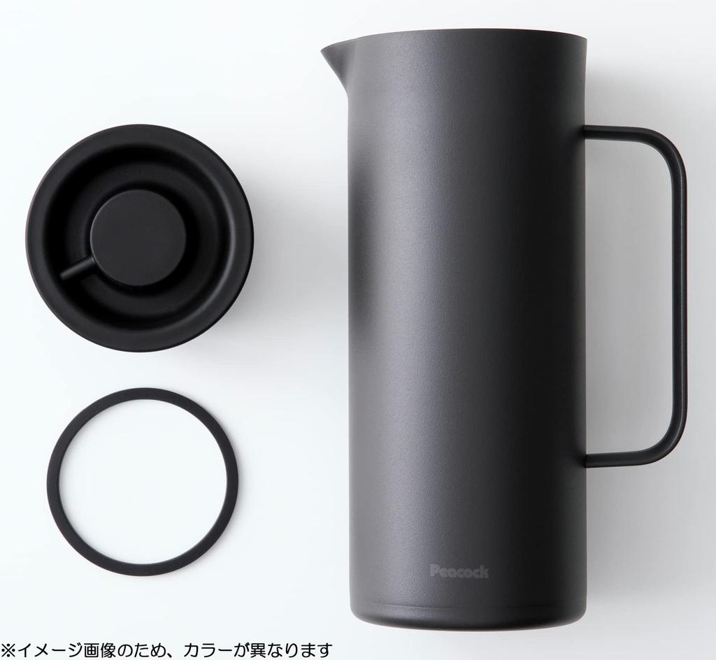 Peacock Thermos Industry Peacock Thermal Pot 1 Liter Water Server Thermos Vacuum Insulated Wide Mouth 1L Pot Stainless Steel Tabletop Pot Red R