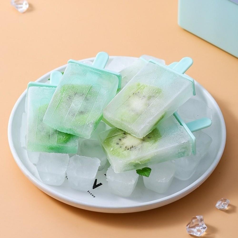 Reusable Ice Cream Popsicle Mold Creative Design Popsicle Mold Cube Tray Homemade Ice Box  Summer