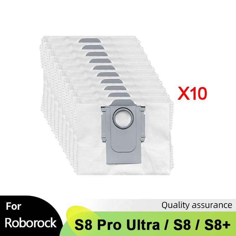 For Roborock S8 S8 Pro Ultra S8+ G20 Robot Vacuum Spare Parts Main Side Brush Mop Hepa Filter Dust Bag Cleaning Rolling Brush