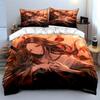 "Samurai Anime Decor Set" Multiple sizes kid's and adults' bedroom Exquisite 3PC bedding set, gift