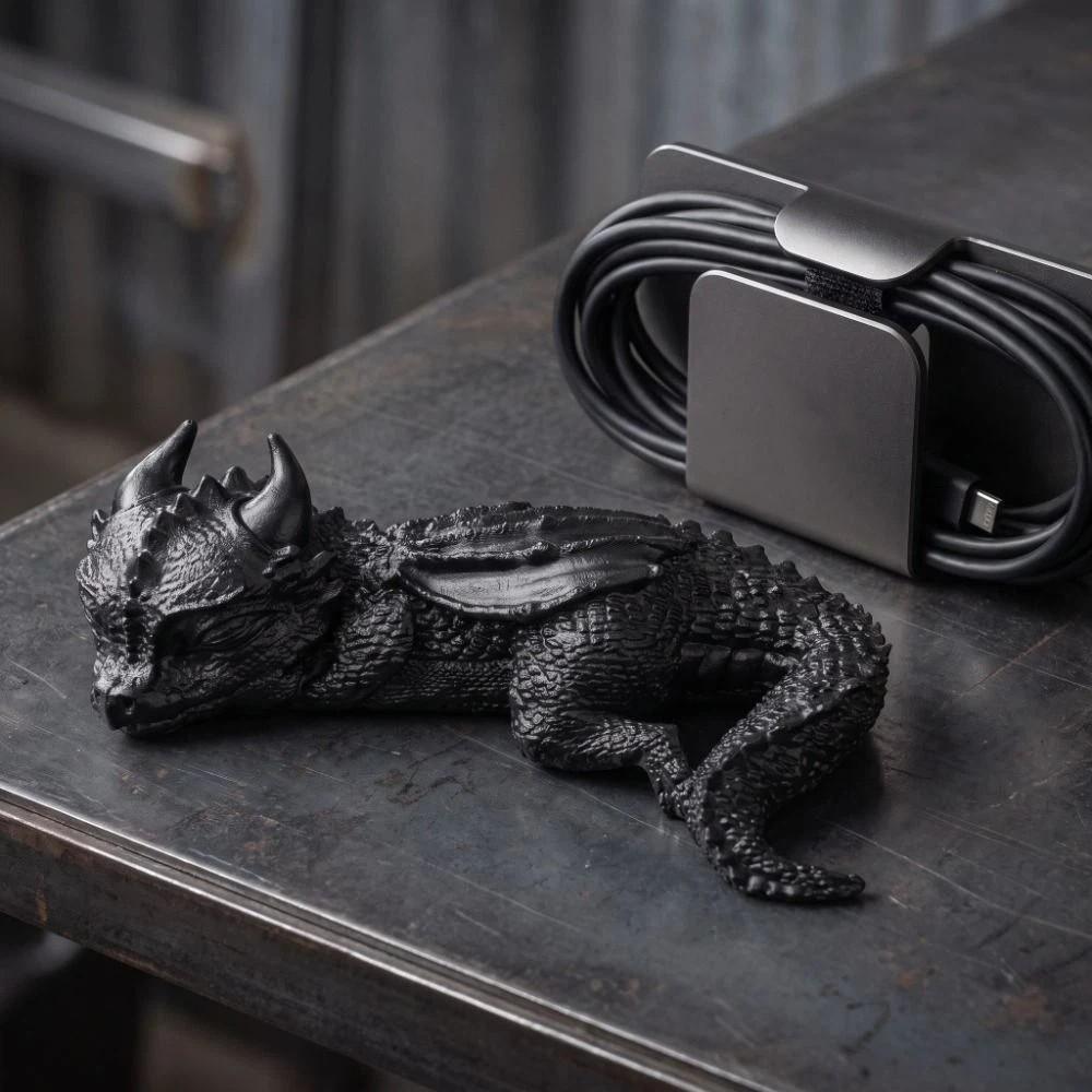 Decoration Dragon Sculpture Western Fantasy Bookshelf Ornaments Desktop Ornament  Study Room
