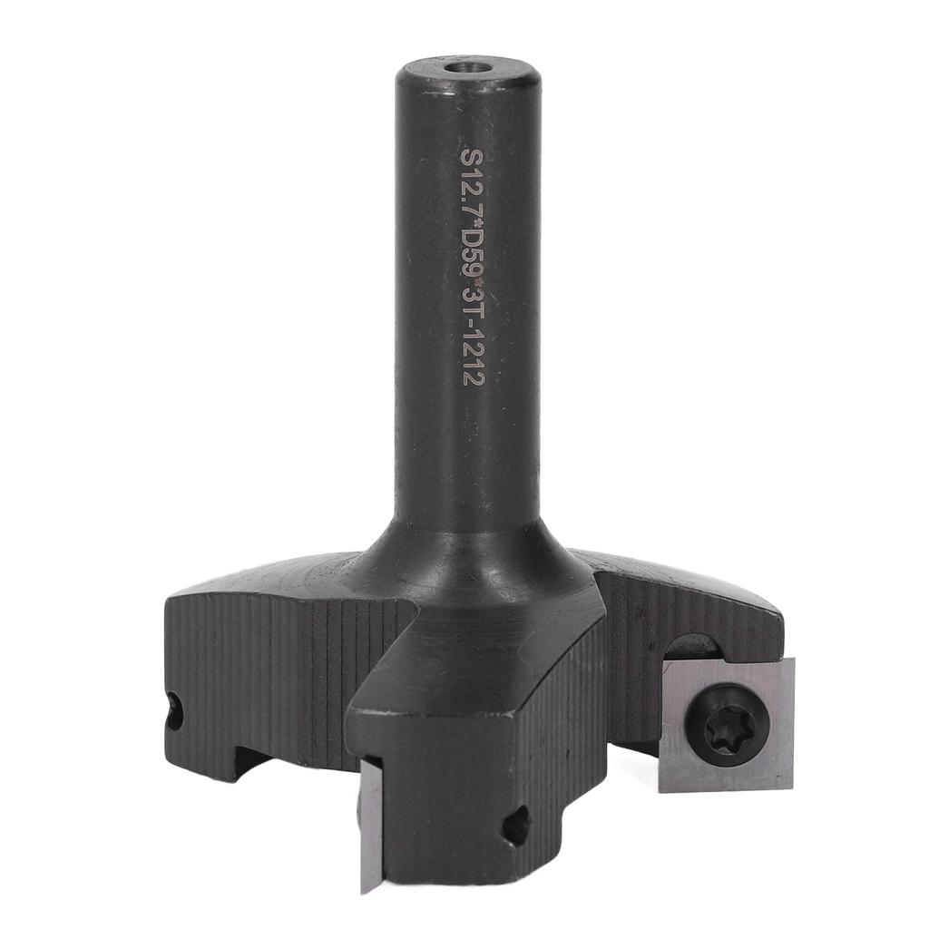 CNC Spoilboard Surfacing Router Bit 1/2in Shank Slab Flattening Planing 3 Flute Detachable Cutter fo