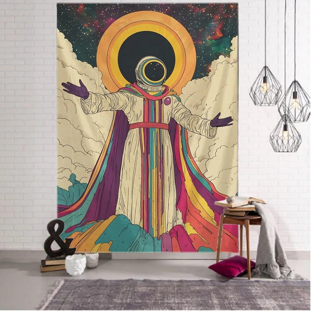 Abstract Home Personality Decoration Bohemian Starry Sky Tapestry Wall Hanging Bedroom Dormitory Fabric