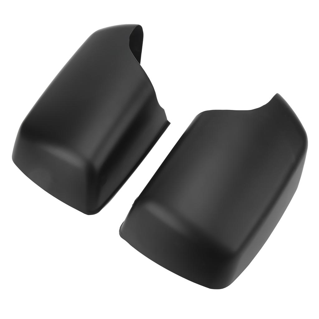 2 Stück Seitenspiegelkappen 51168256321 Türspiegelkappe Kappe Glänzend Schwarz Ersatz für X5 E53