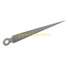 F26C Compact Taper Gage 0-15mm Stainless Steel Taper Welding Gauge Inch & Metric Feeler for Gap Hole Measure Tool La Ser Scal