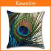 Elegant Peacock Feathers Sofa Bed Car Home Decoration Pillow Case For Stylish Interiors
