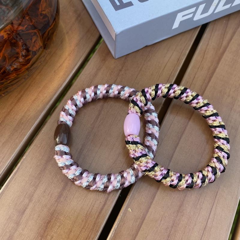 2 teile/satz Mode Knekki haar Elastiek Haar Krawatte Für Frauen elastische haar gummibänder mädchen haar seil dame haarbänder zubehör