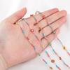 0.5M 1M 2M Bohemian Beach Floral Foot Anklet Chain Bracelet Neckalce Component Fashion Colorful Daisy Jewelry Making Accessories